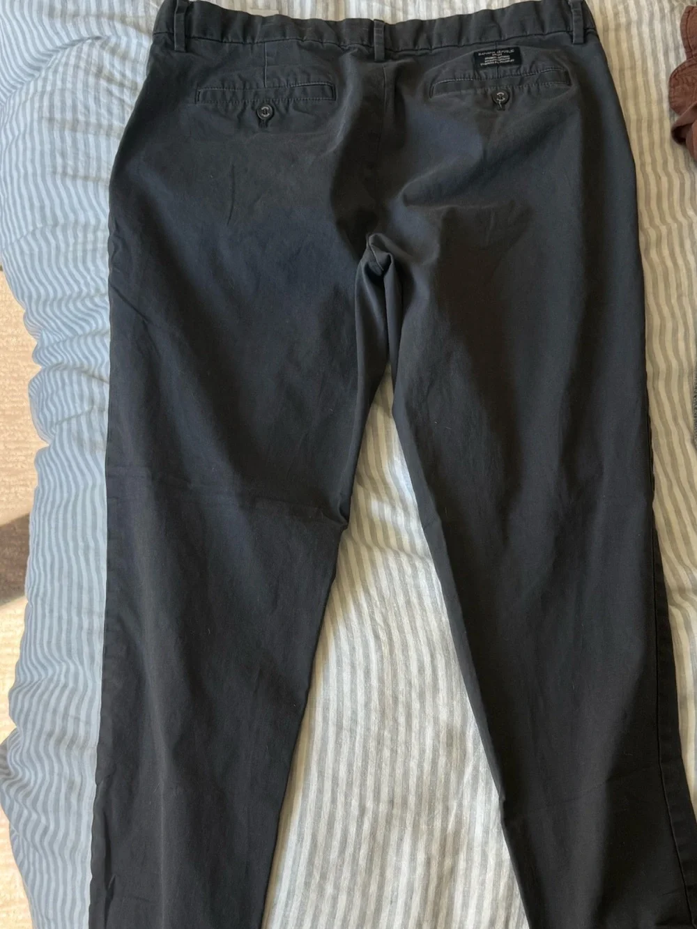 Banana Republic Dark Gray Men's Chino Pants
